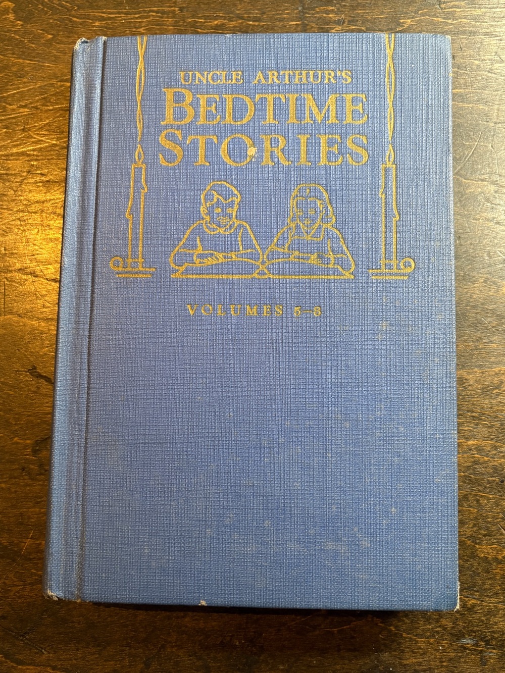 Uncle Arthur’s 1930s Book, Bedtime Stories Volumes 5-8 - Blue Hardcover